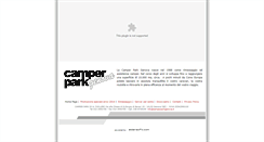 Desktop Screenshot of camperparkgenova.it
